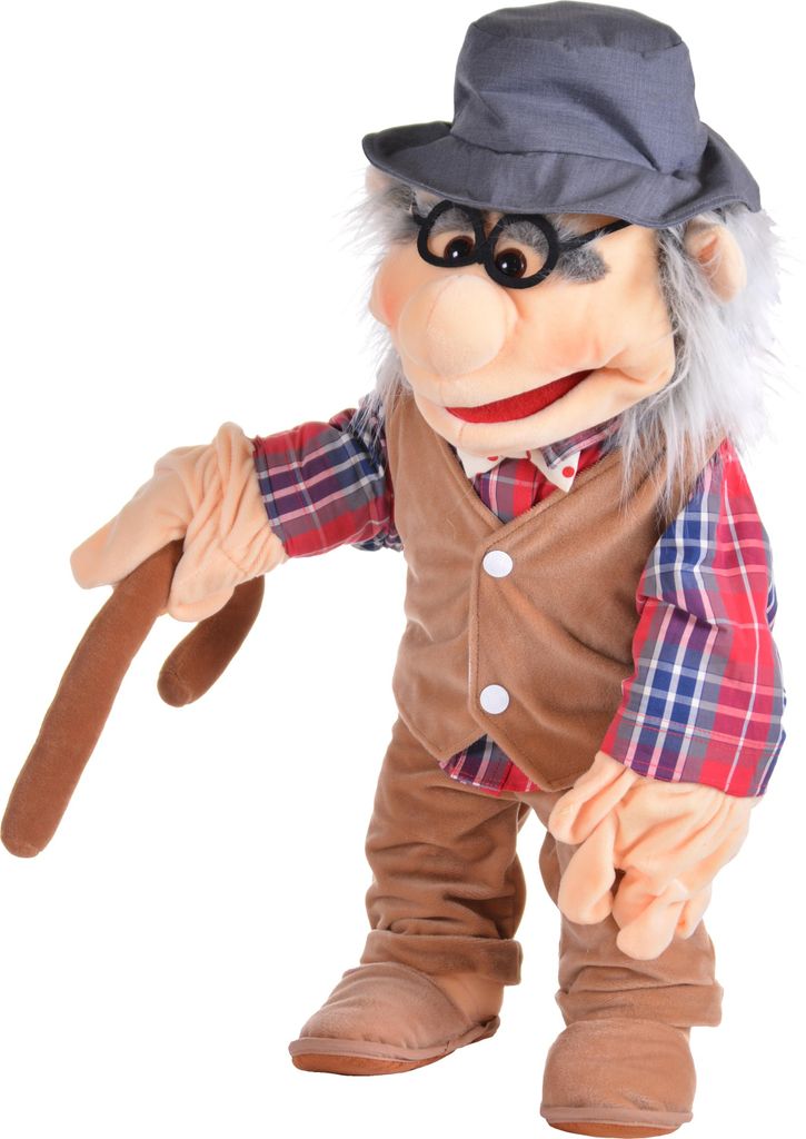 Living Puppets Handpuppe Großvater, Opa 65 cm W500 Produktbild 