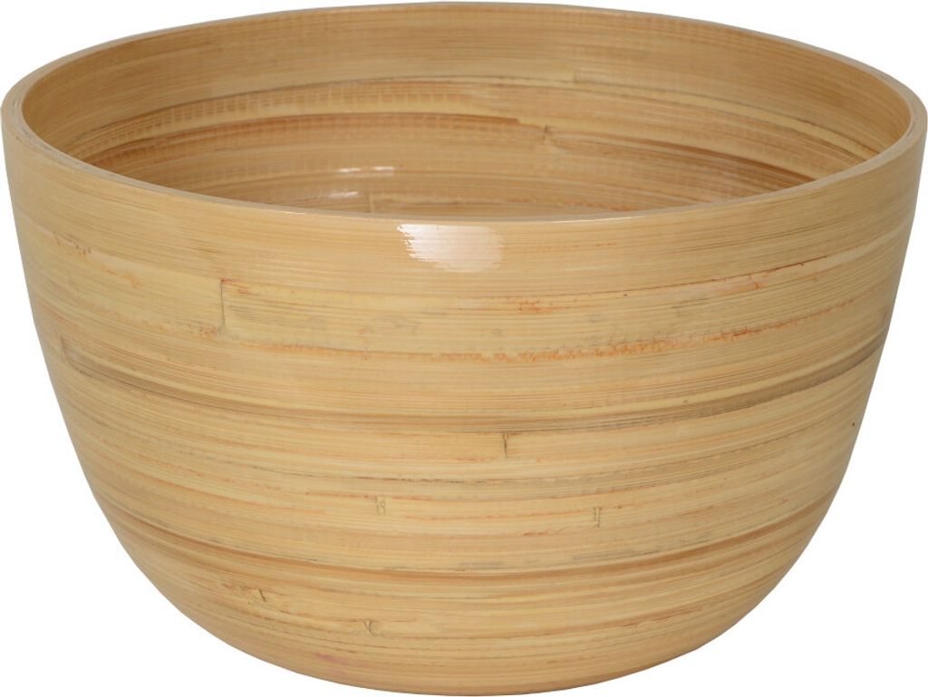 albert L. (punkt) L. (punkt) Bambus-Schüssel natur 26 x 16 cm