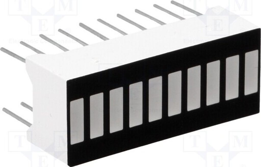 1x Display: LED Balken grün(5x) / gelb(3x) / rot(2x) 35mcd OSX10201-GYR1 Sonstige