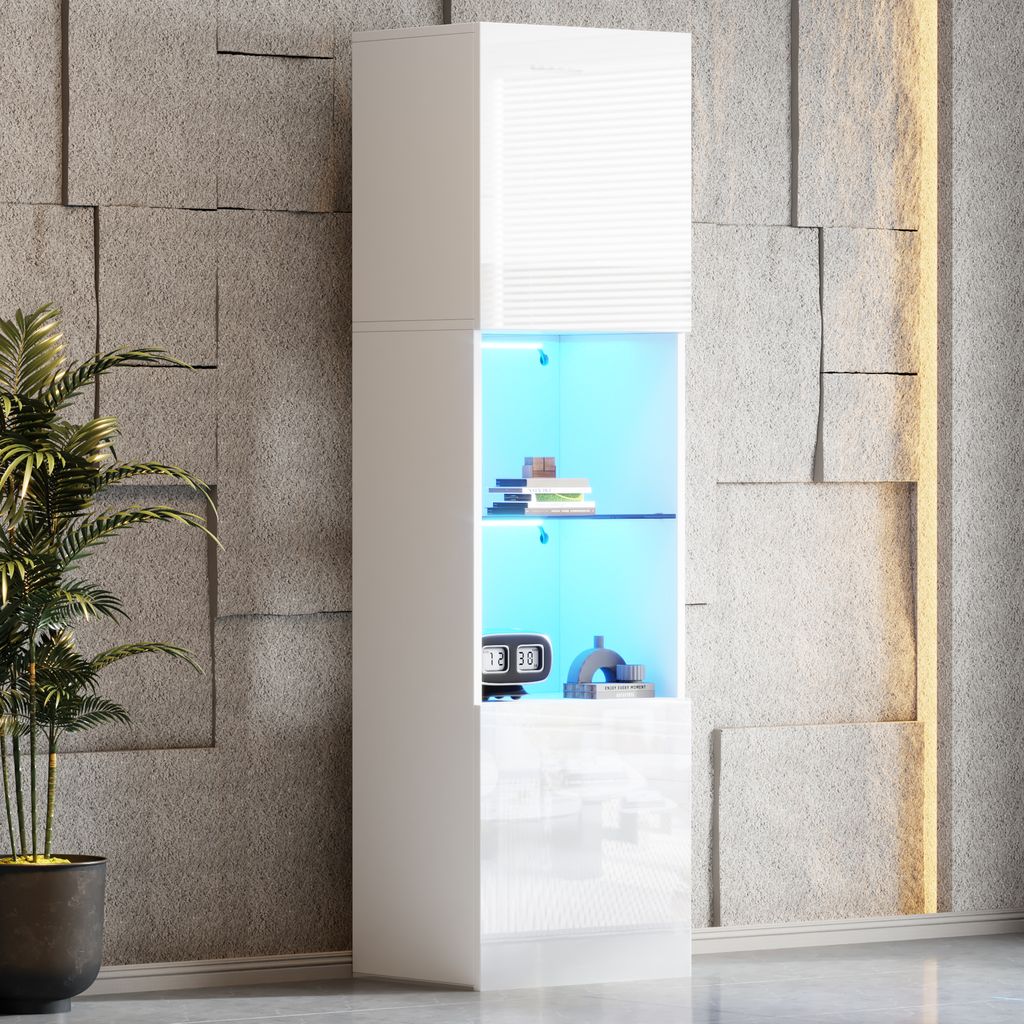 MODFU Vitrine,Hochschrank,45*35*160 Produktbild 