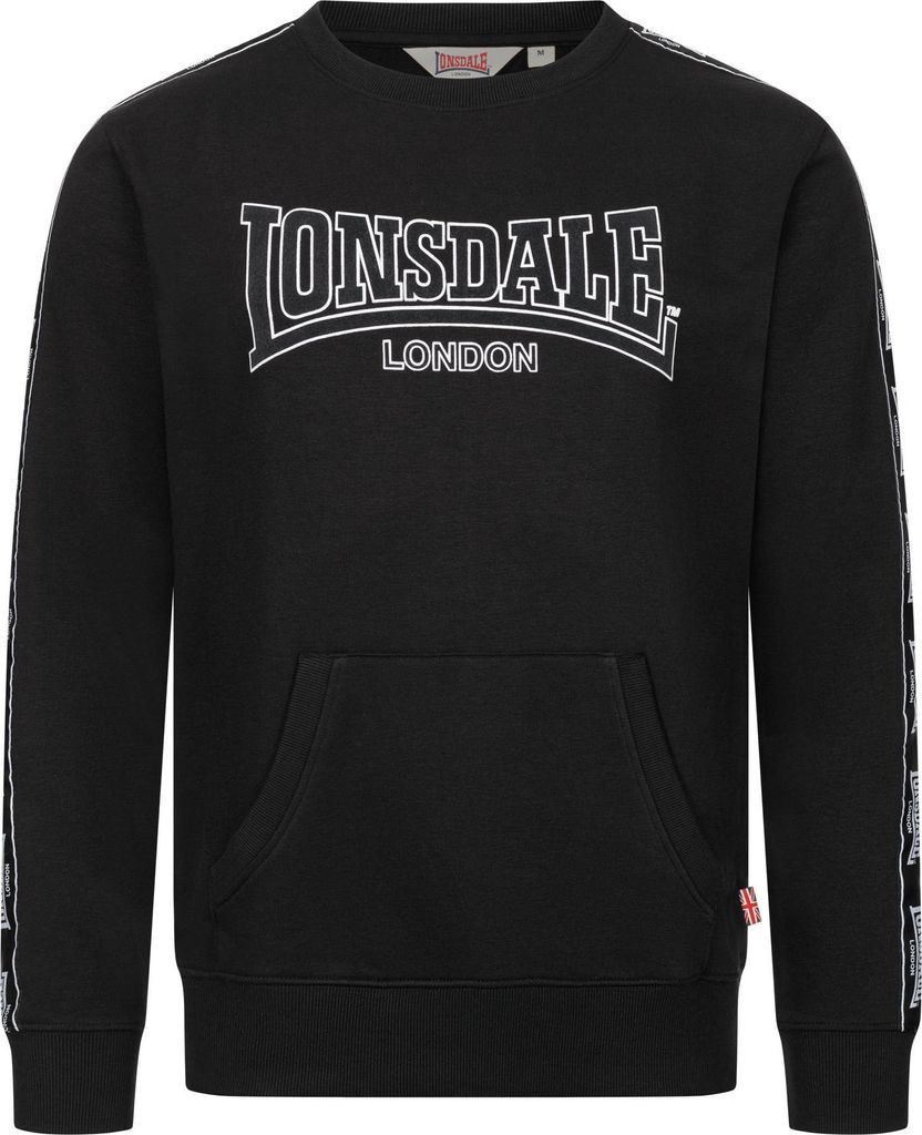 Lonsdale Herren Sweater Kirklinton black/white XL Produktbild 