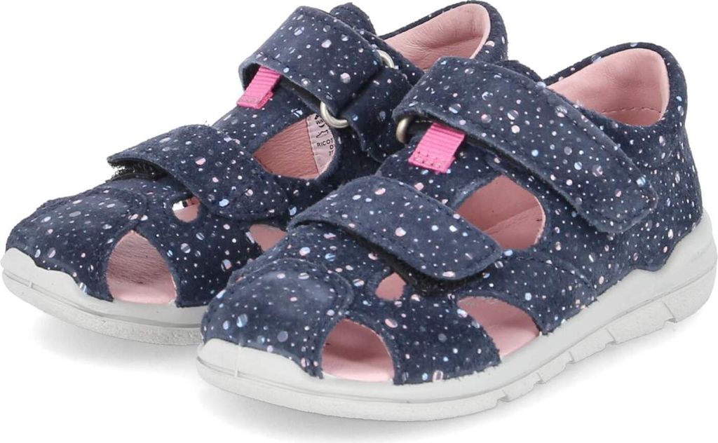 Pepino Kinder Miniletten Sandalen KASI Dunkelblau Bunt Rauleder Größe: 24