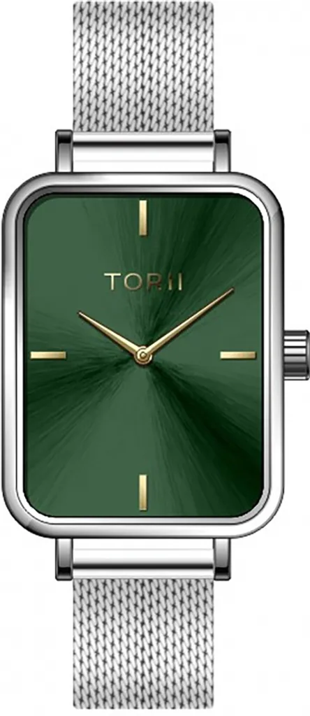 Orologio Donna TORII S20SS.F4 Verde: Eleganza Classica in Acciaio Inox