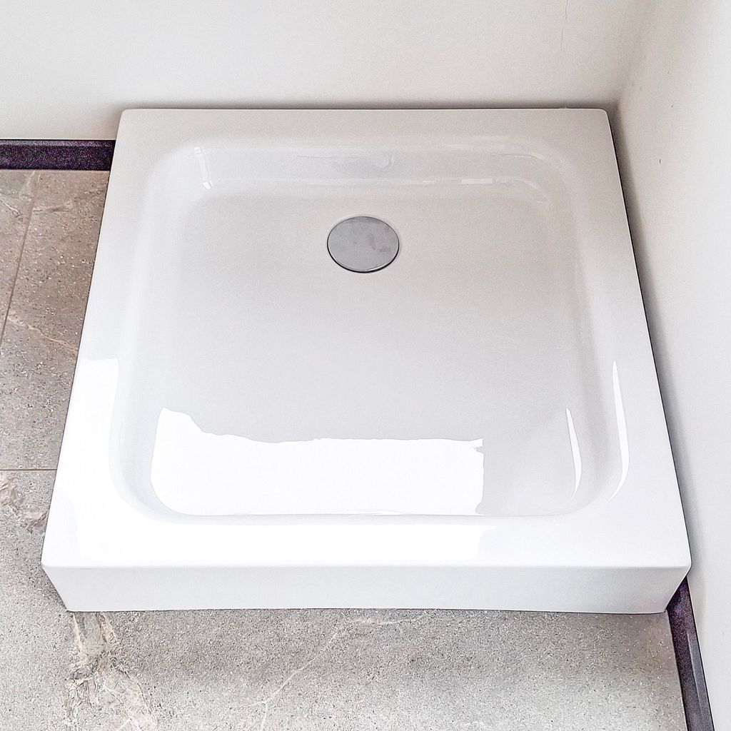 ECOLAM Receveur de douche carré Tim 90x90 x 15 cm | Image du produit 
