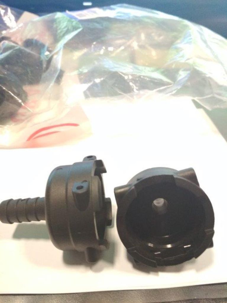 90-Grad-Schlauchende