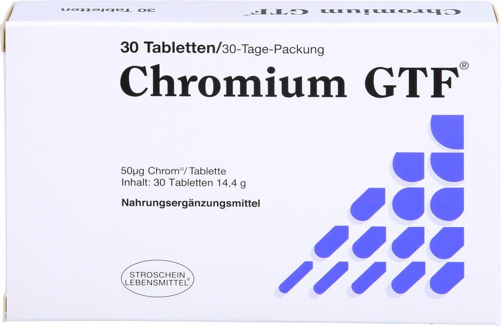 Chromium GTF Tabletten, 30 St. Tabletten