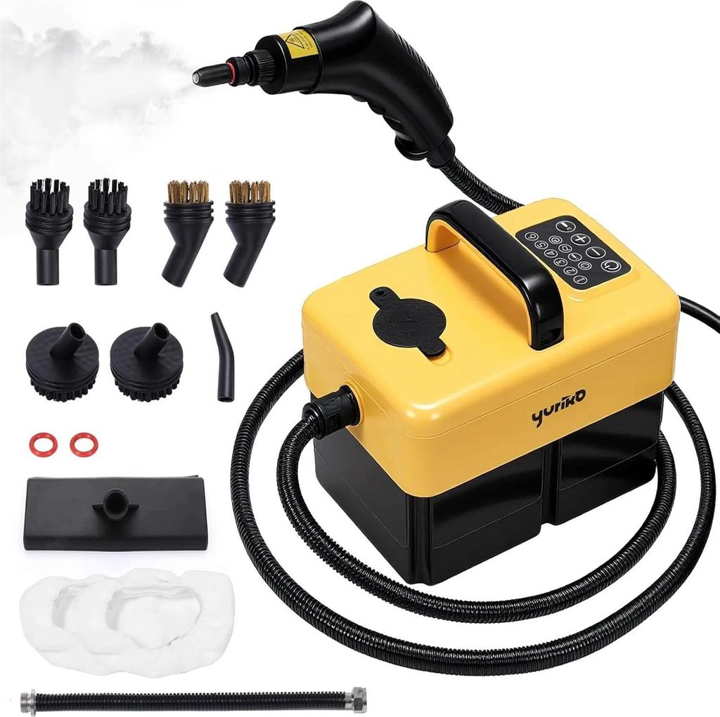 Dampfreiniger & Dampfdruckreiniger - Handgerät - 801–1000 W - 110 V - Hochtemperatur-Dampf - Desinfektion & Druckstrahl - Für Haushalt, Auto, K...