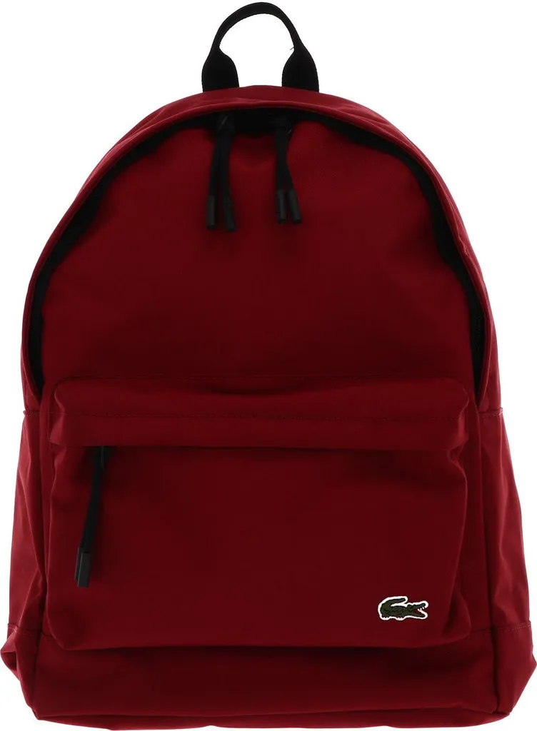 Lacoste Zaino Tempo Libero Rosso Andrinople - Neocroc Laptop Bag