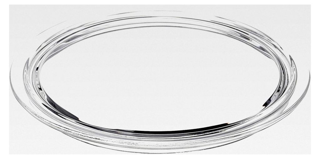 Tortenplatte aus Glas mit individueller Gravur | Torten-Teller, Glasplatte für Torten und Kuchen Ø 315 mm (Hochzeit - Motiv 04)