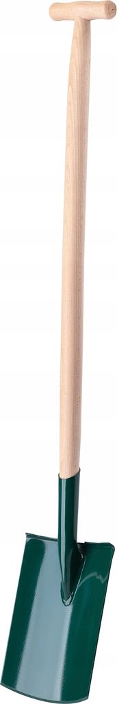 KADAX Schaufel, Gärtnerspaten für harte und weiche Böden, Gartenschaufel mit Trittkante