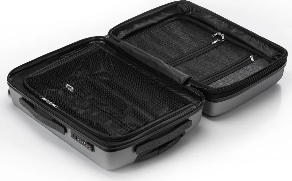 Valigia Grande 130L Hauptstadtkoffer Argento - Trolley XL da Stiva