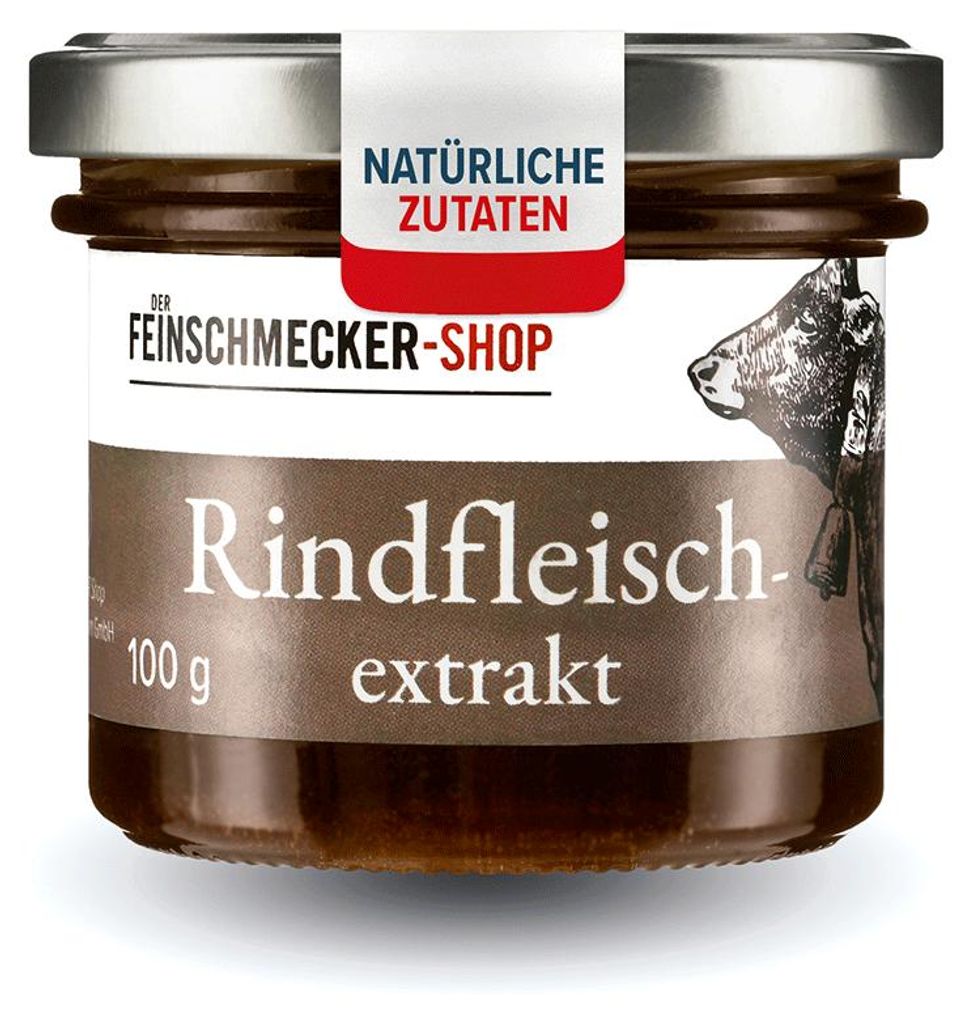 Der Feinschmecker 100g Südamerikanischer Rindfleischextrakt Productafbeelding 