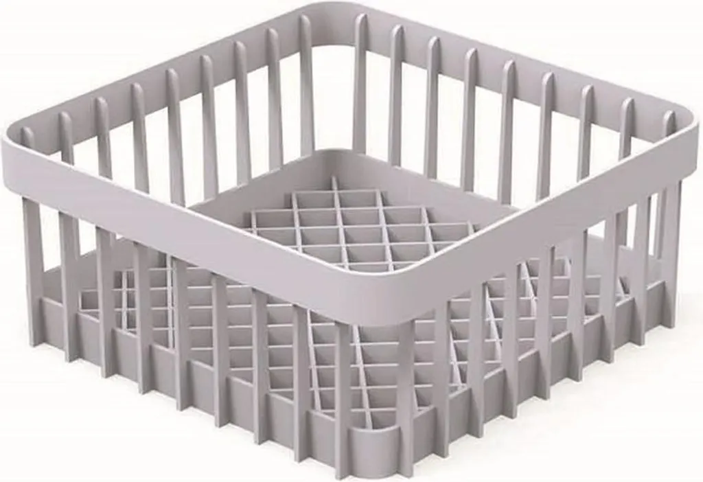 Panier pour lave-vaisselle 350x350x130mm Combisteel, idéal bar et café