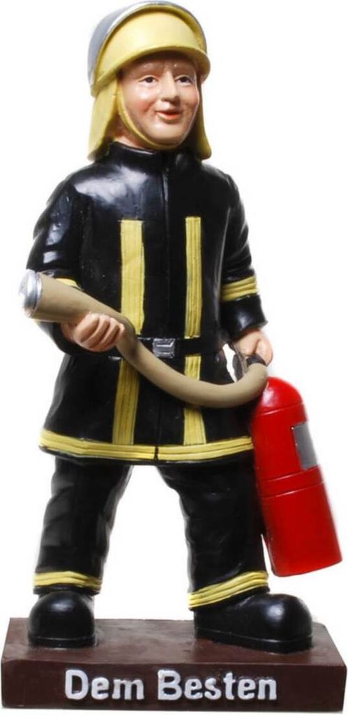 Funny Beruf - Figur Feuerwehrmann - Dem Besten