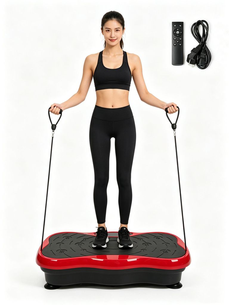 Vibrationsplatte Bluetooth LCD Fitness Abnehmen Produktbild 