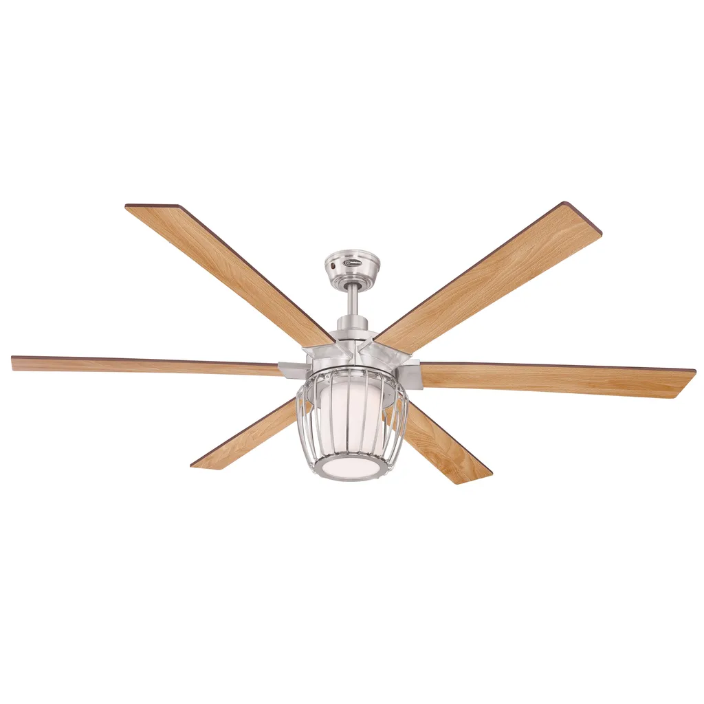 Ventilateur de plafond Willa 153 cm avec LED et télécommande incluse - 3