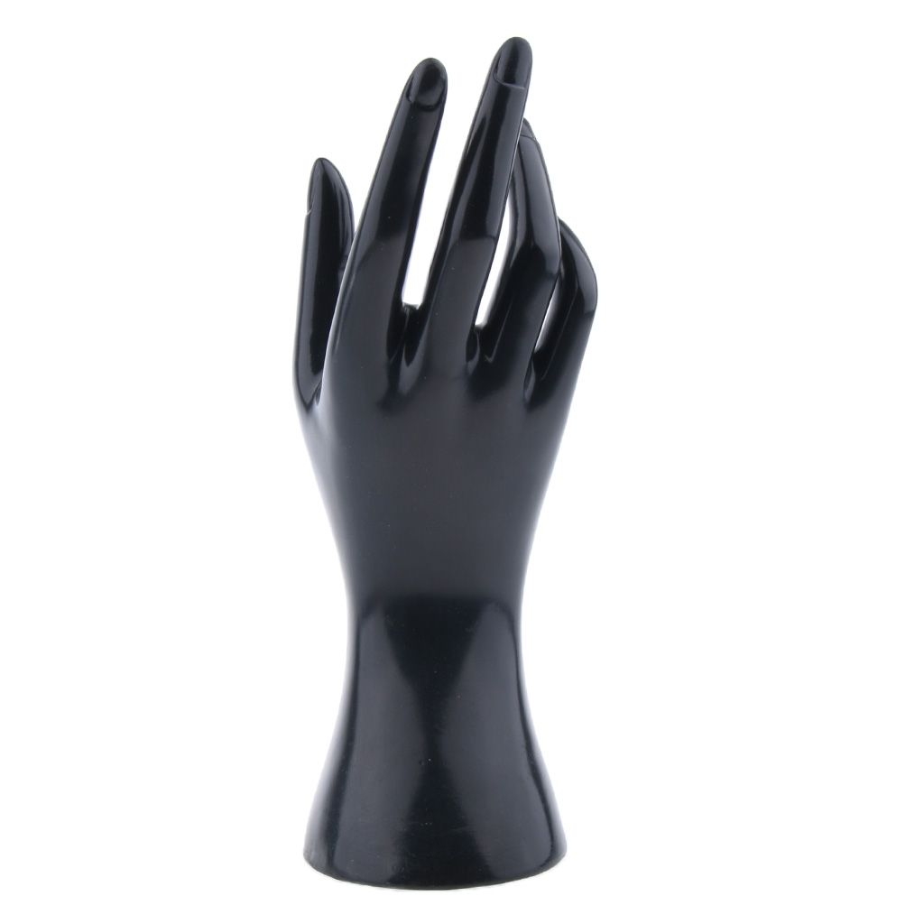 2pcs Schaufenster Dekohand Präsentationshand Ring Armband Handschuhe 