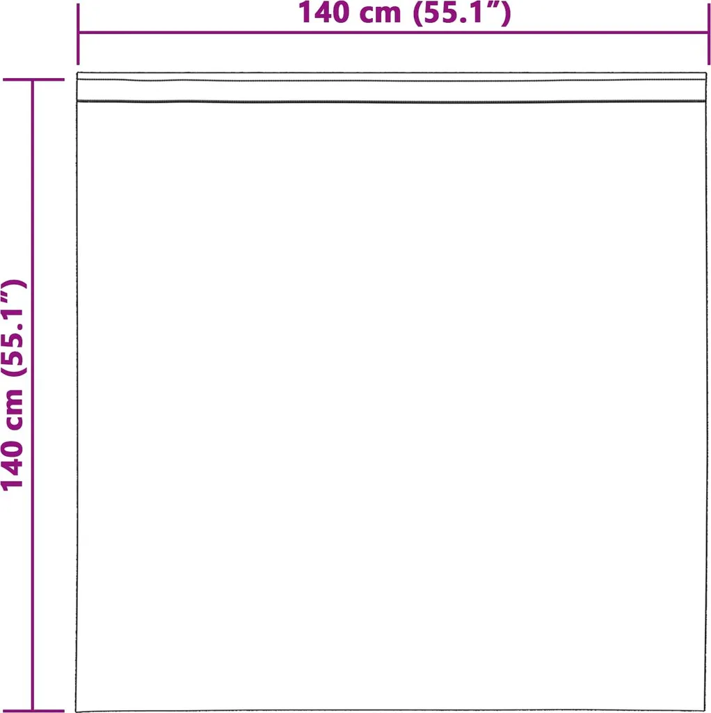 Tende Oscuranti vidaXL Grigio Velluto 140x140 cm | Relax e Privacy - 6