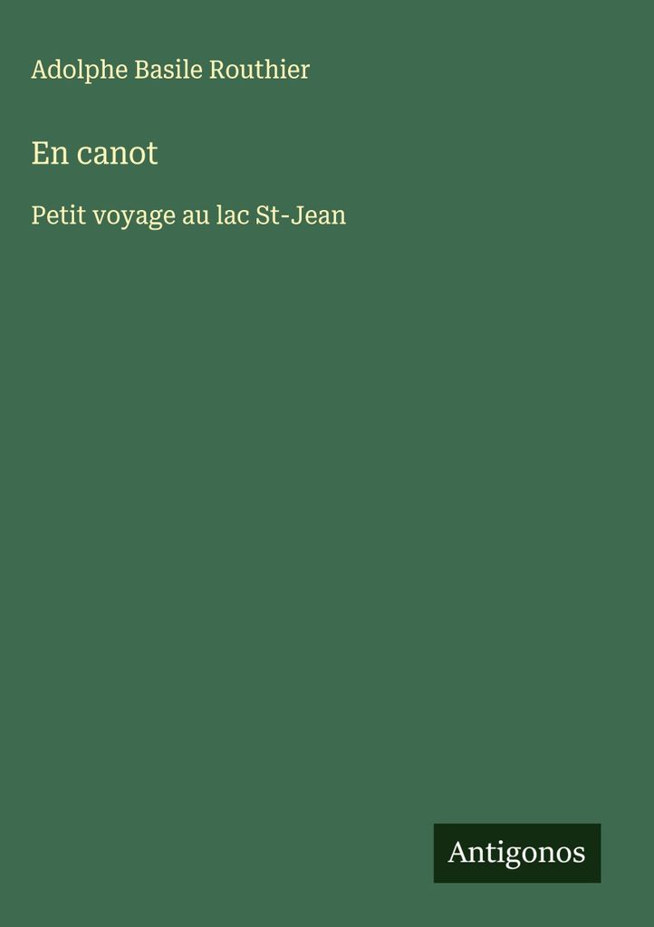 En canot