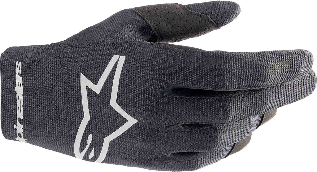 Alpinestars Radar Jugend Motocross Handschuhe, schwarz, S