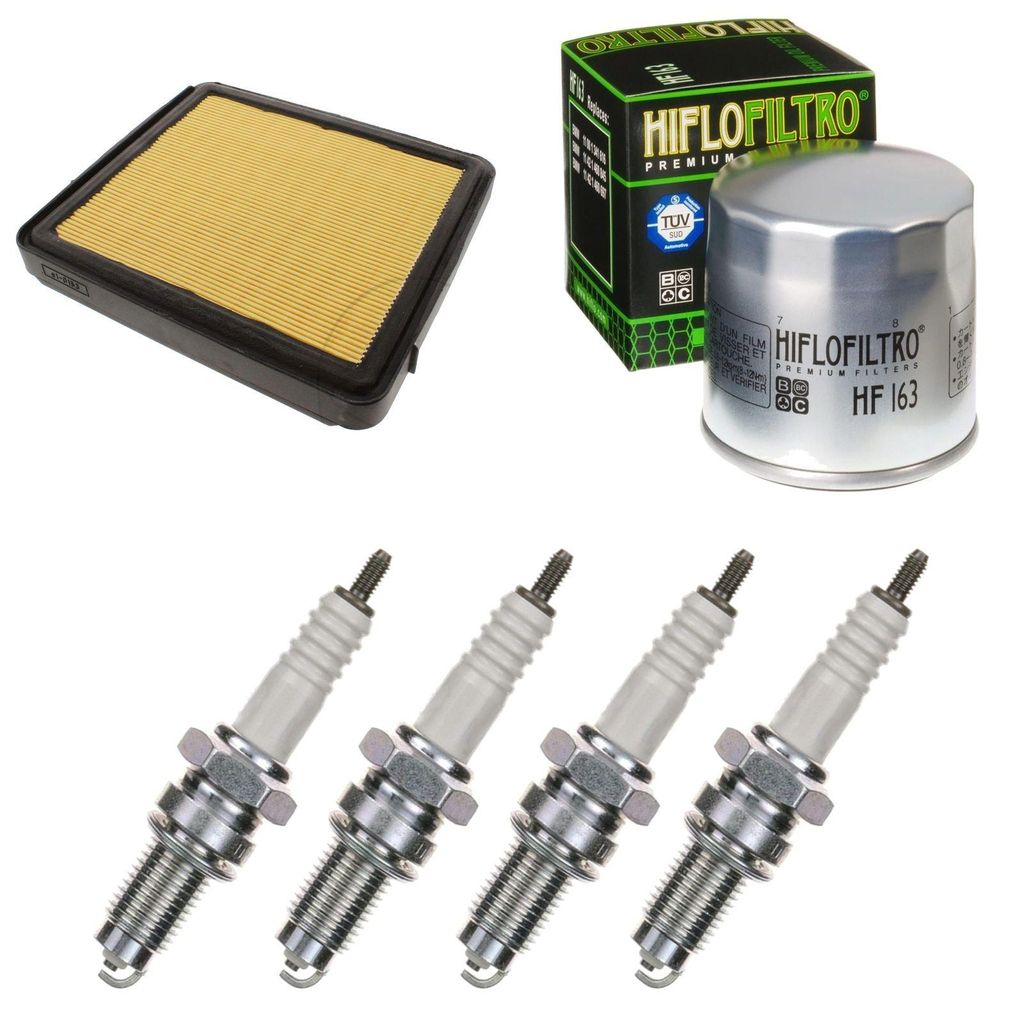 Service-Kit für BMW K 1100 LT ABS 1990-1998 Luftfilter Ölfilter Zündkerzen von pamoto - Neu