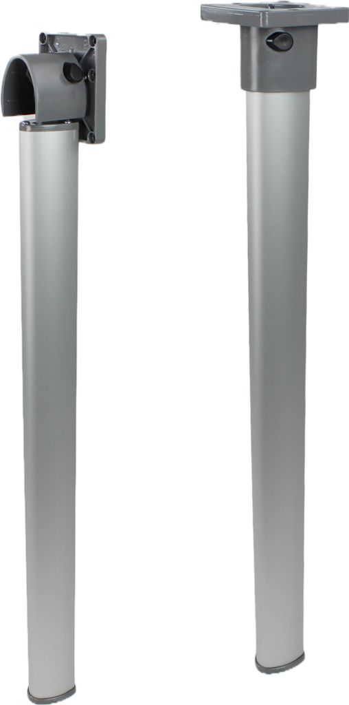 Gelenktischfuß Tisch Stützfuß Caravan Wohnwagen Wohnmobil Boot Alu 690 mm Gelenk oben