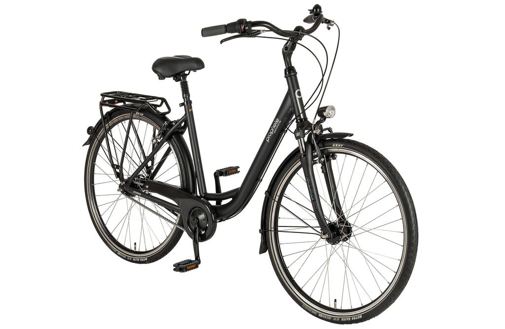 PROPHETE GENIESSER 500 Cityrad 28" Schwarz Matt – Shimano Produktbild 