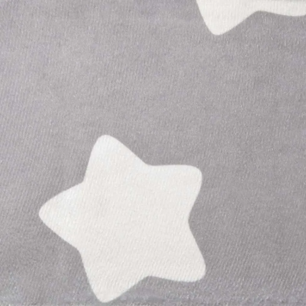 Petit canapé-lit pliable pour chambre d'enfant Gris clair à Étoiles - 8