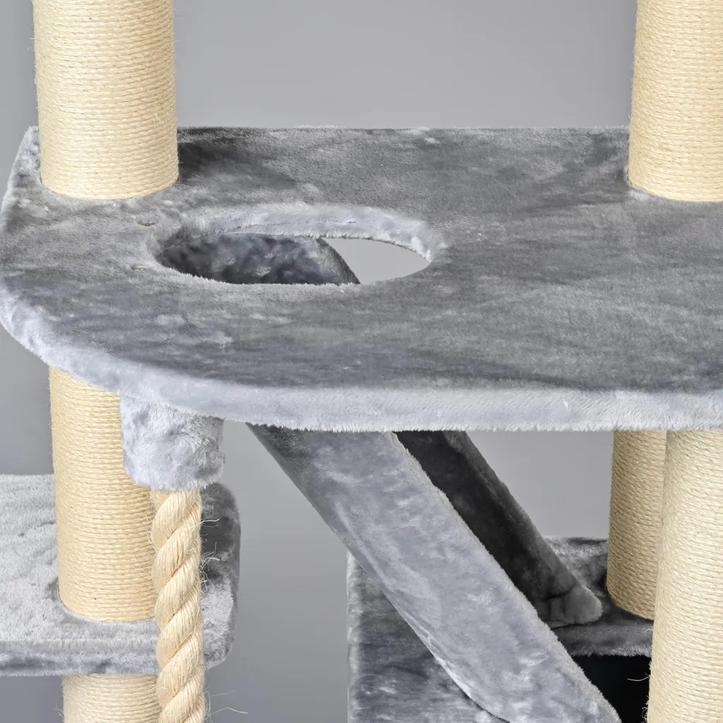 Arbre à Chat pour Grands Chats Maine Coon - Cat Penthouse Sisal 12cm XXL - 7
