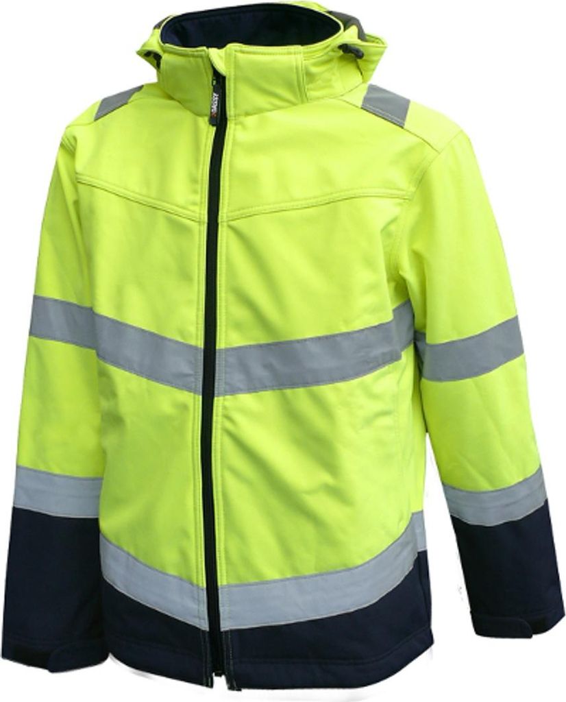 DASSY® Malaga giacca softshell alta visibilità NEON Immagine del prodotto 