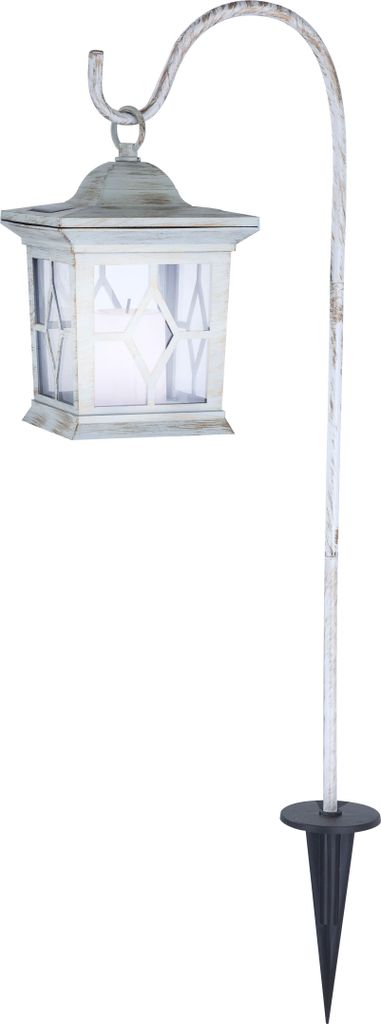 Globo Lighting LED Solarleuchte Laterne Erdspieß Höhe 68 cm Produktbild 