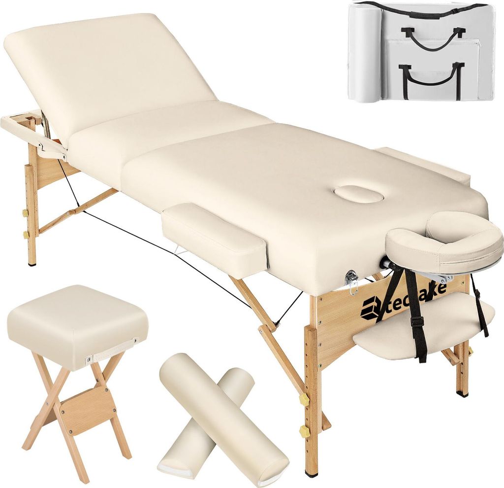 Set de table de massage 3 zones avec rembourrage de 10cm et Image du produit 