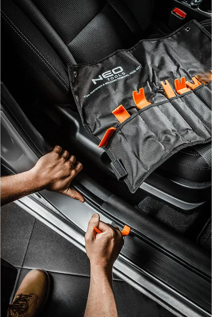 LainKeen Set Di 6 Leve Per Rimozione Pannelli Auto: Attrezzi Professionali Per Interni Auto - 5