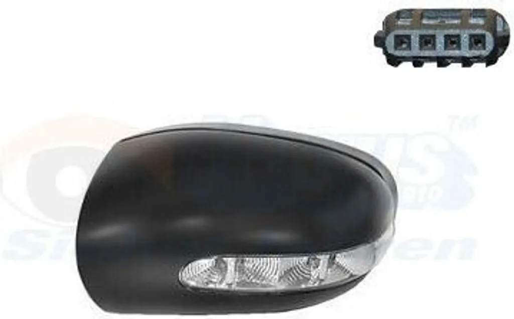 Réparer Rétroviseur Cassé Mercedes W211 avec cette Coque Gauche Robuste