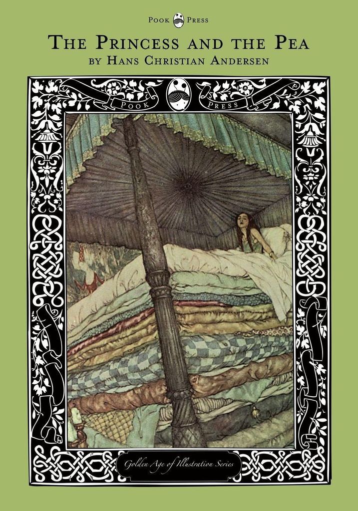 The Princess and the Pea - The Golden Age of Illustration Series