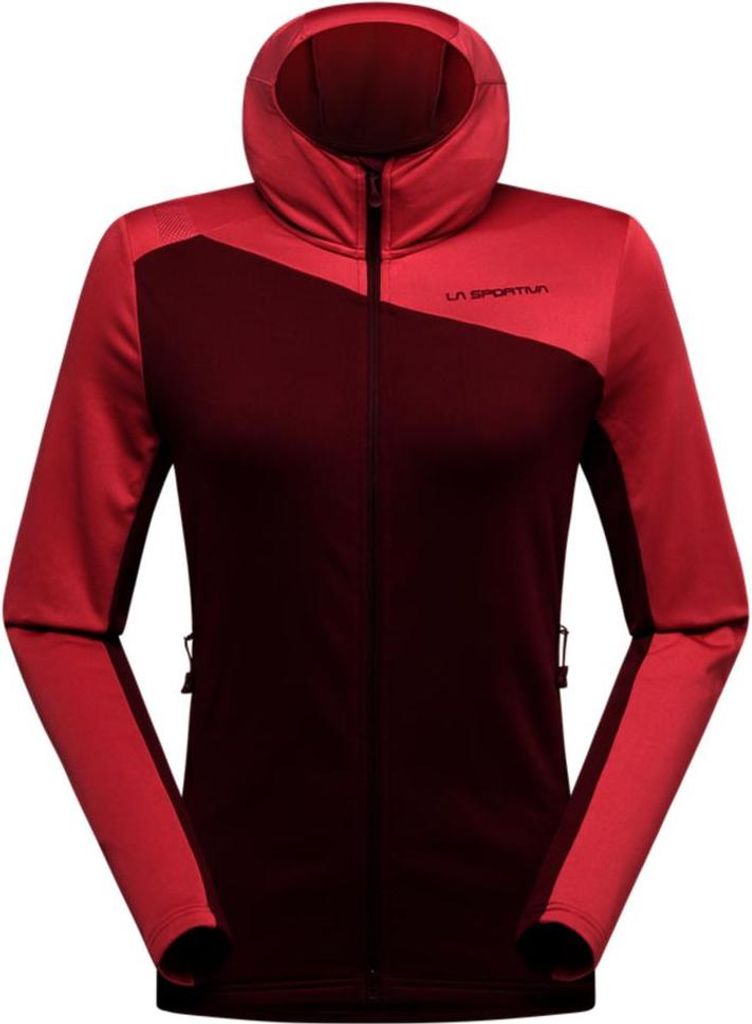 Cosmic Thermal Hoody W, Ski Mountaineering Fleece, Damen - La Sportiva, Größe:XS, Farbe:R25P13-Redwood/Rosebay