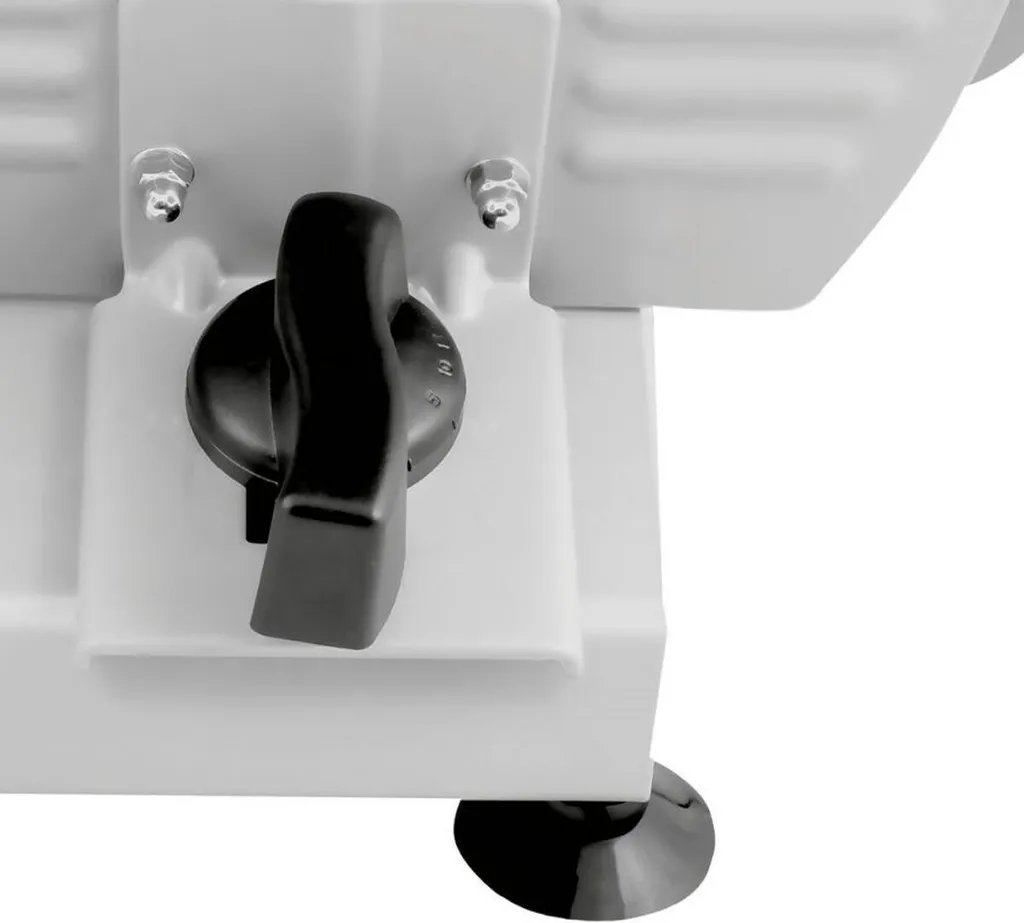 Trancheuse ELDOM SNIP 150W : corps en métal robuste et double lame