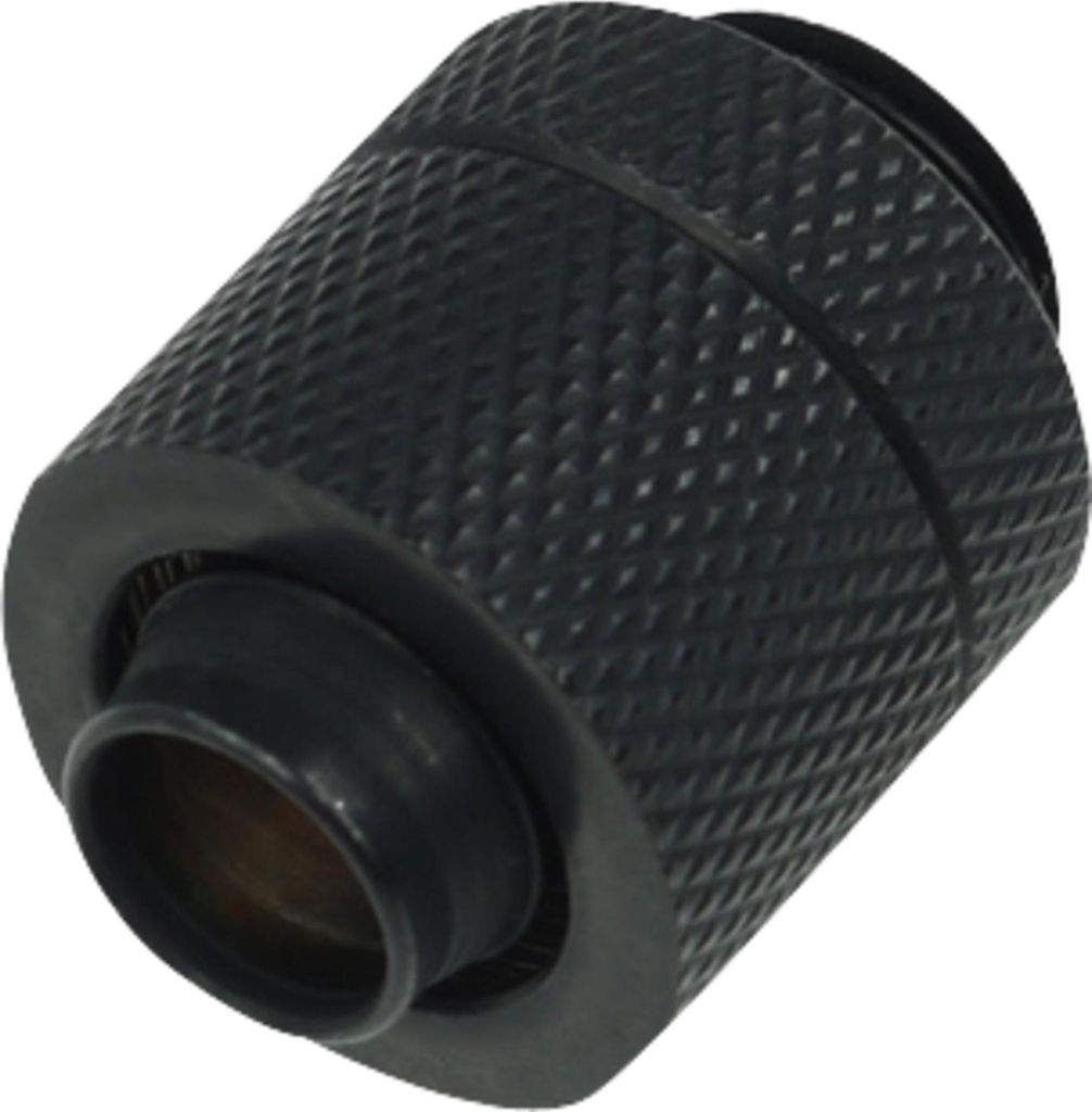 Alphacool HF 13/10 Anschraubtülle G1/4 - Deep Black Produktbild 