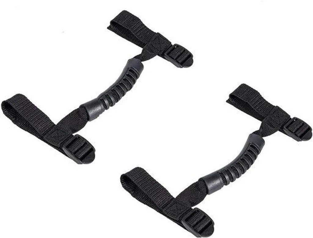 Insert de poignée de porte noir pour Jeep Wrangler accessoire déco