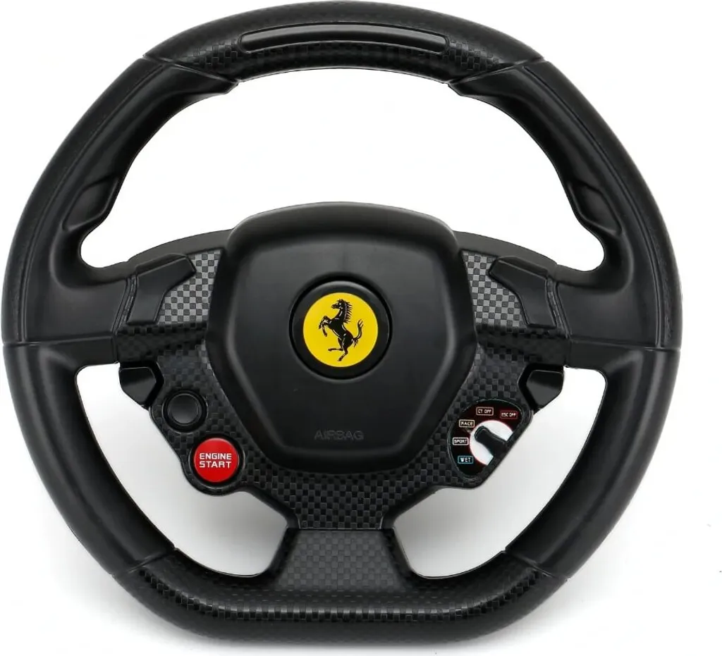 Voiture à pousser Ferrari 488 jaune pour enfant 1-3 ans avec coffre - 3