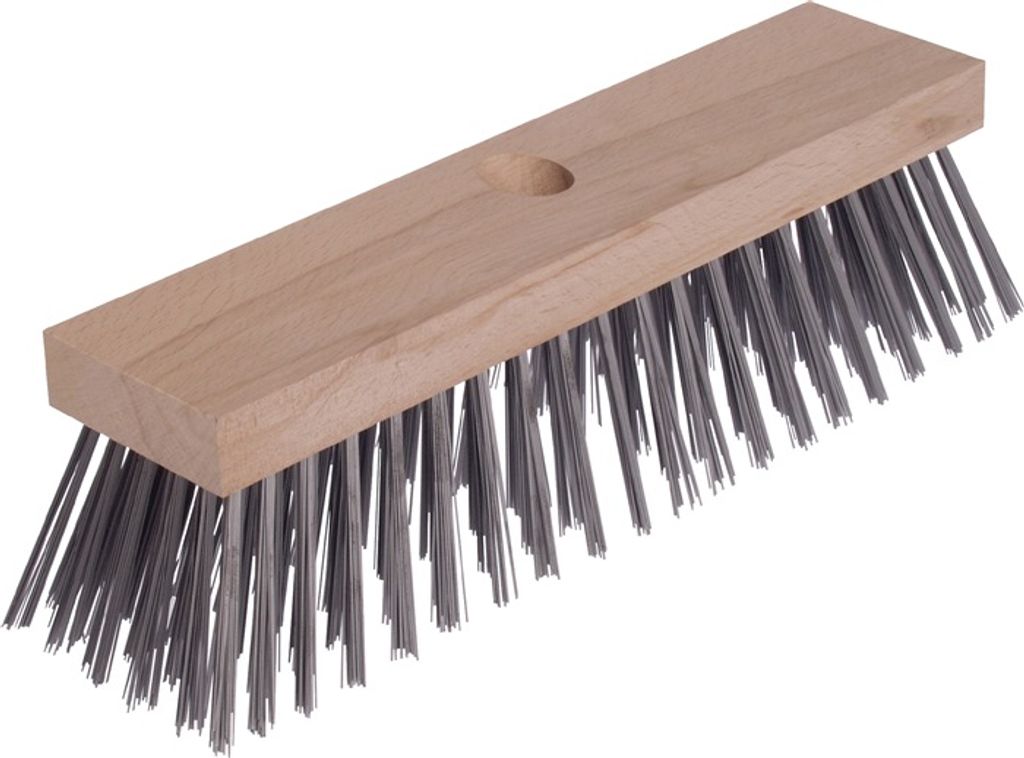 NÖLLE PROFI BRUSH 244100 Stahldrahtbesen, 300 mm breit Produktbild 