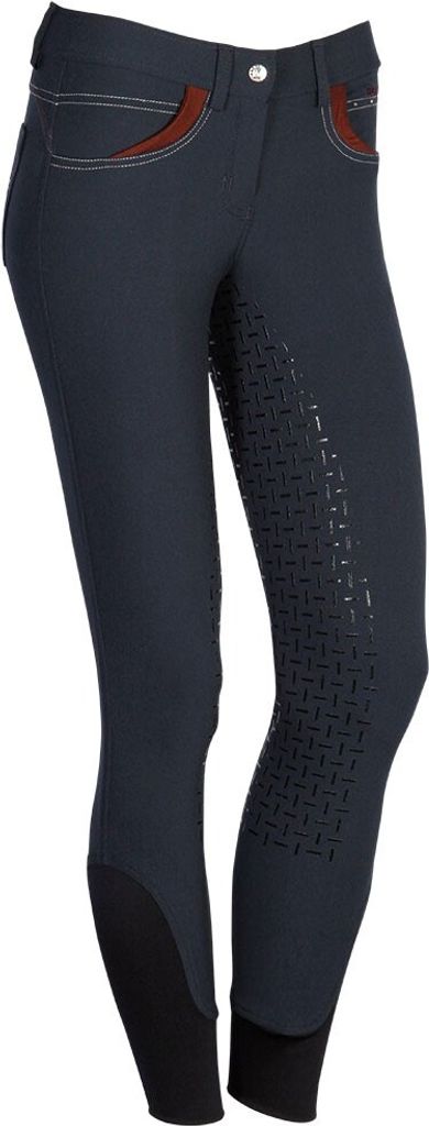 Harrys Horse Reithose Windsor, Vollgrip, blueberry, Größe:38