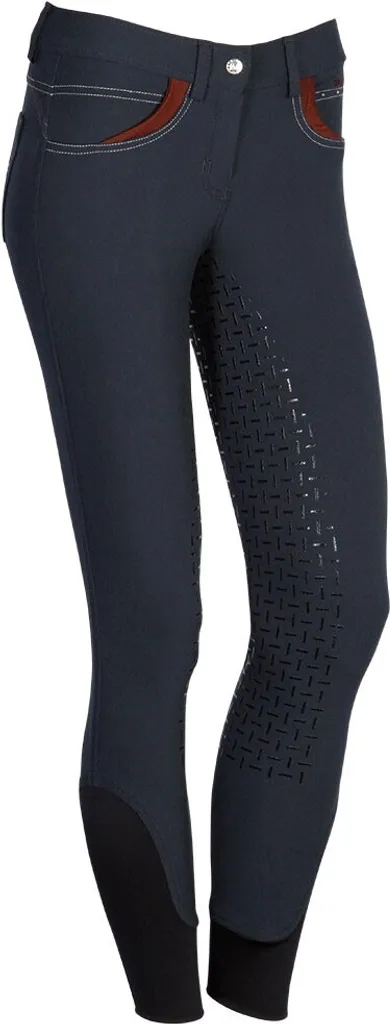 Équitation : Culotte Windsor fond intégral Harrys Horse Blueberry 38