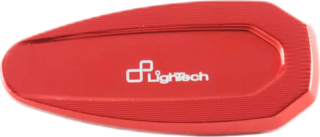 Obturateurs rétroviseur Lightech rouge pour pistard BMW RR