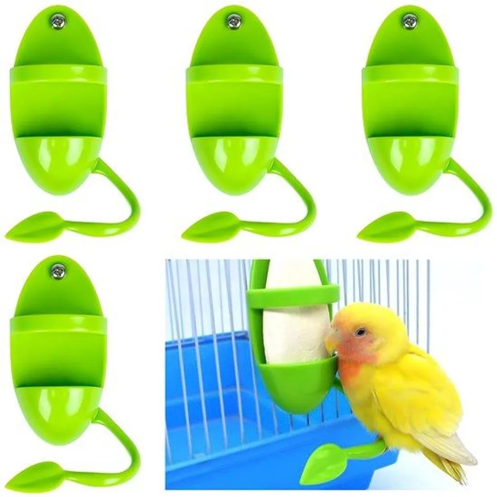 Pince pour os de seiche et friandises oiseaux, lot de 4 clips Vogel