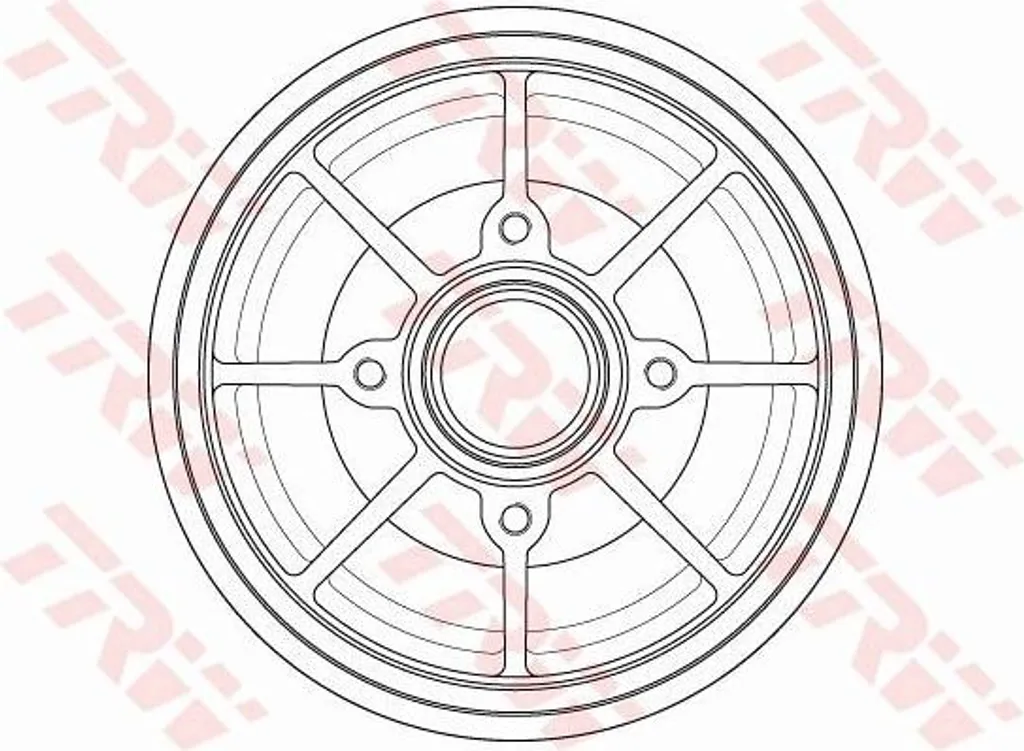 Tambour de frein ABS avec roulement pour Citroën C3 et C4 après 2009