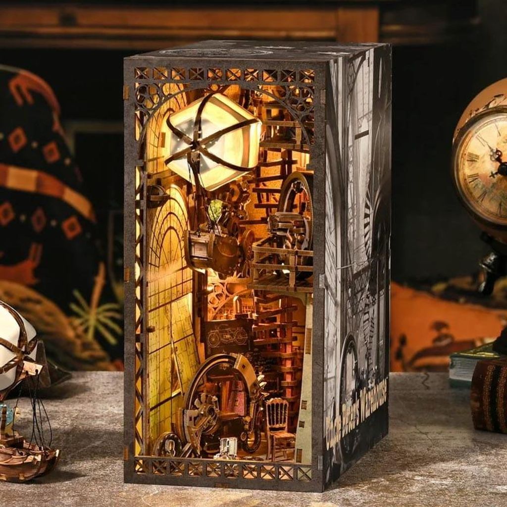 DIY Book Nook Nautilus - 3D-Puzzle - 299 Teile - Produktbild 