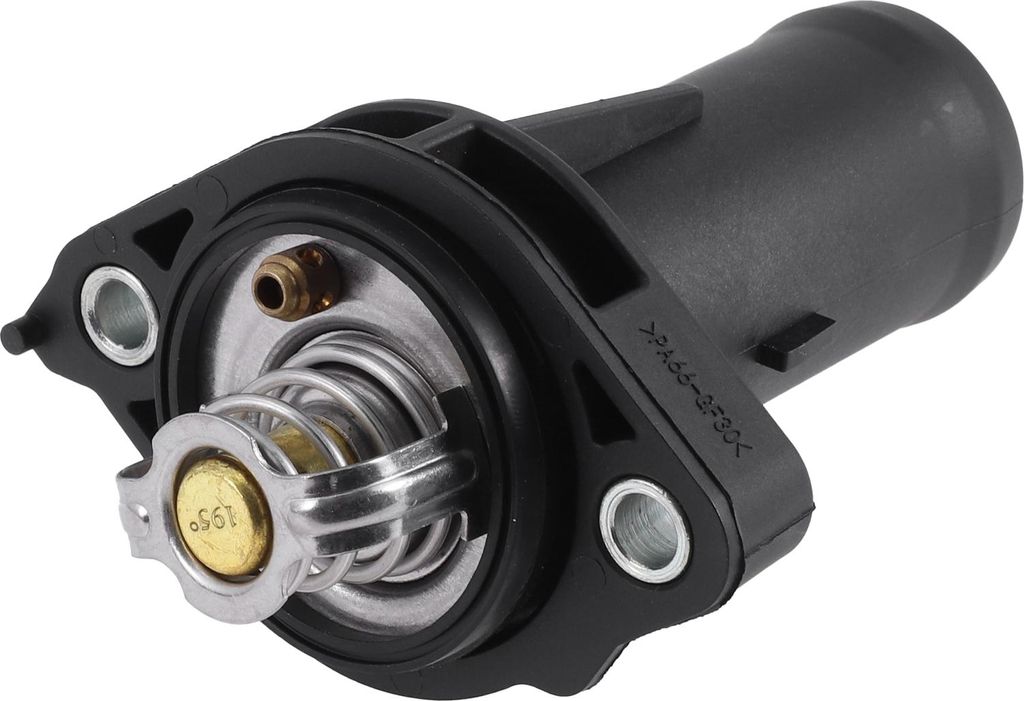 Auto Thermostat Motor Kühlmittel Thermostatgehäuse Montage Nr. 4892307AA für Chrysler Sebring 2007-2010 für dodg Journey 2009-2010 Schwarz Kuns...