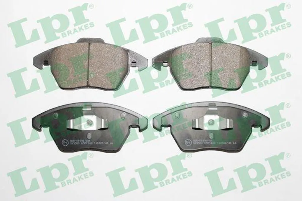 Plaquettes de Frein Haute Performance pour Polo et Ibiza - LPR 05P1248