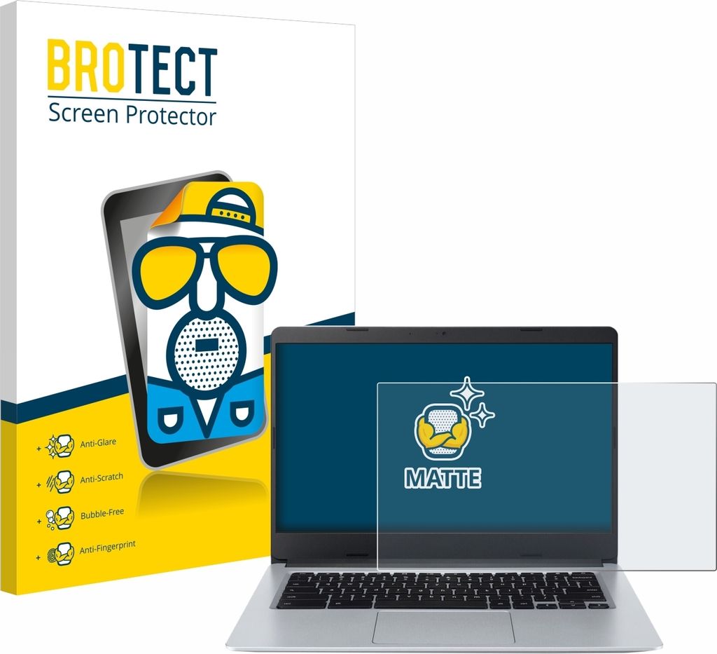 BROTECT Schutzfolie für Acer Chromebook Spin 314 CB314-2HT Displayschutz Displayschutzfolie Folie Matt Entspiegelungsfolie